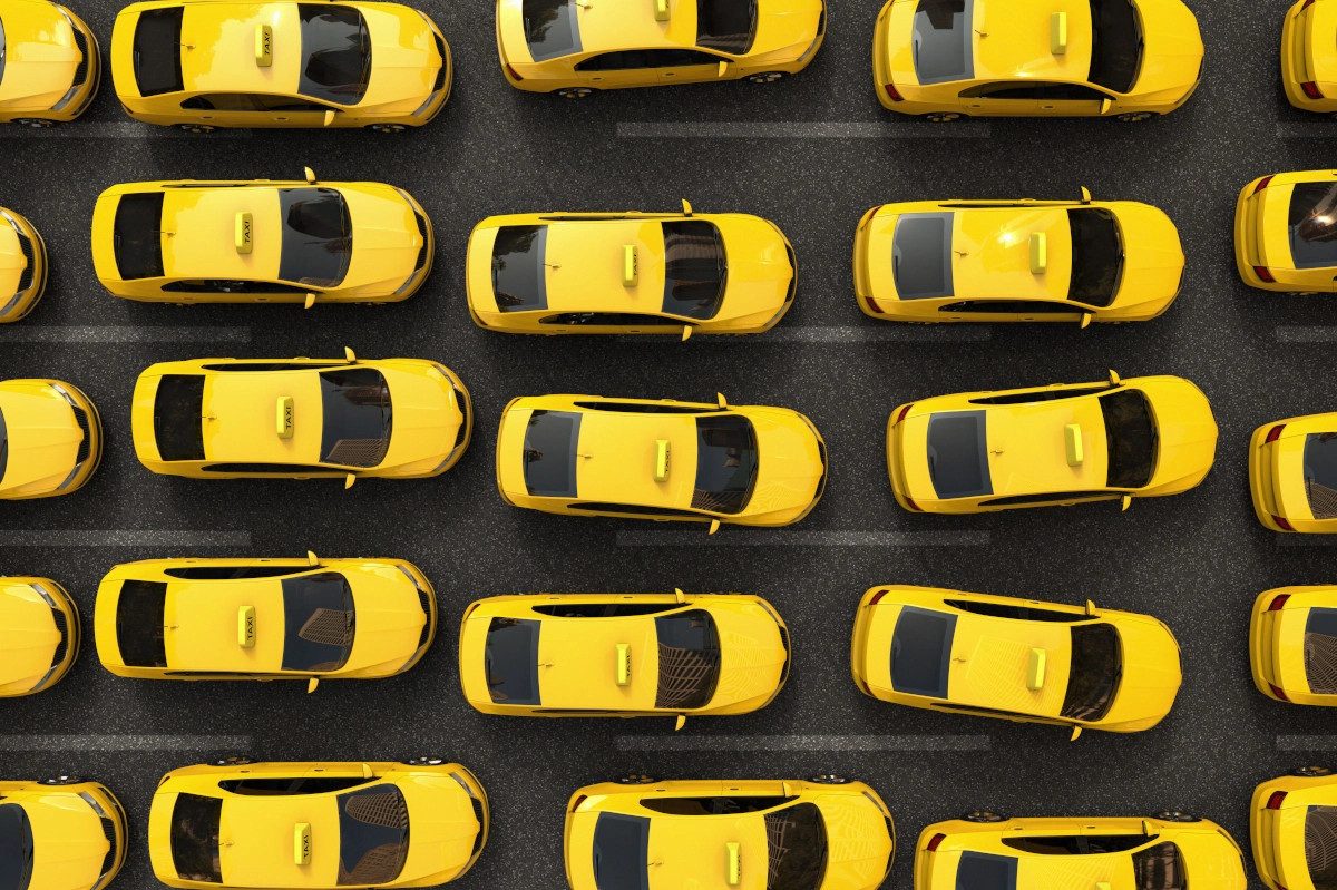 flota de taxis