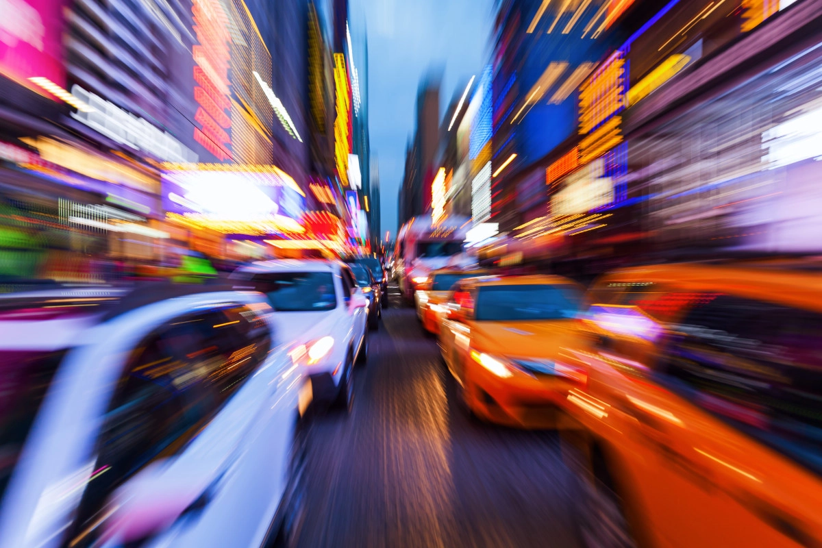 traslado en taxi por la ciudad
